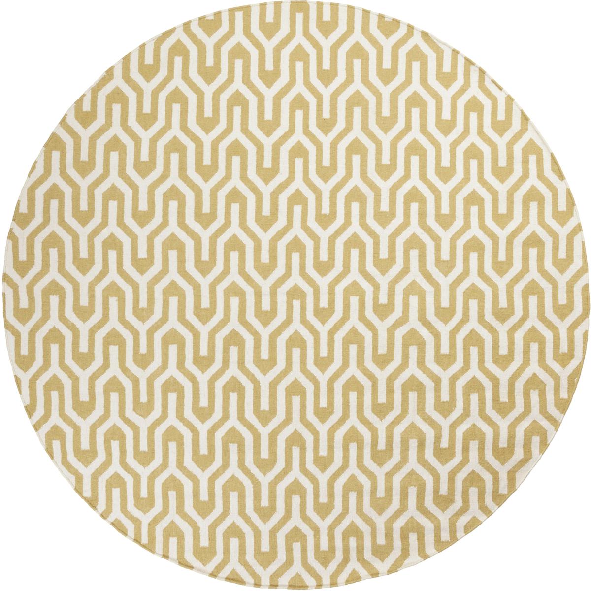 Surya FAL1102-8RD Fallon 96 X 96 inch Ivory, Wheat Rug