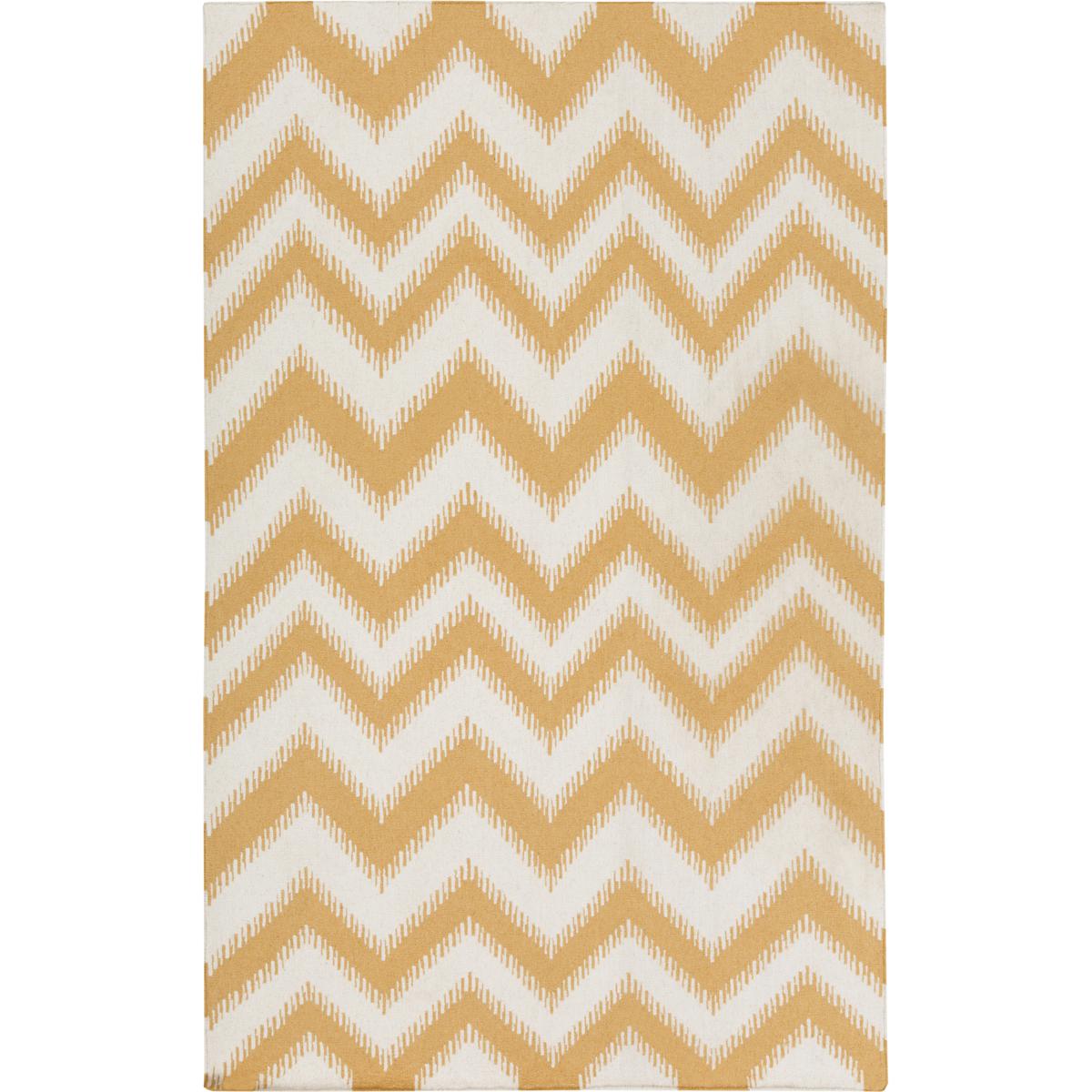 Surya FT518-811 Frontier 132 X 96 inch Mustard, Khaki Rug