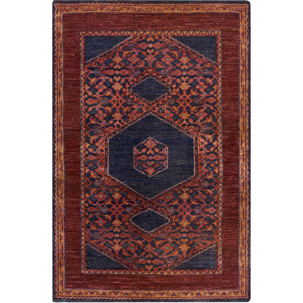 Surya HVN1216-913 Haven 156 X 108 inch Magenta Rug in 9 x 13, Rectangle