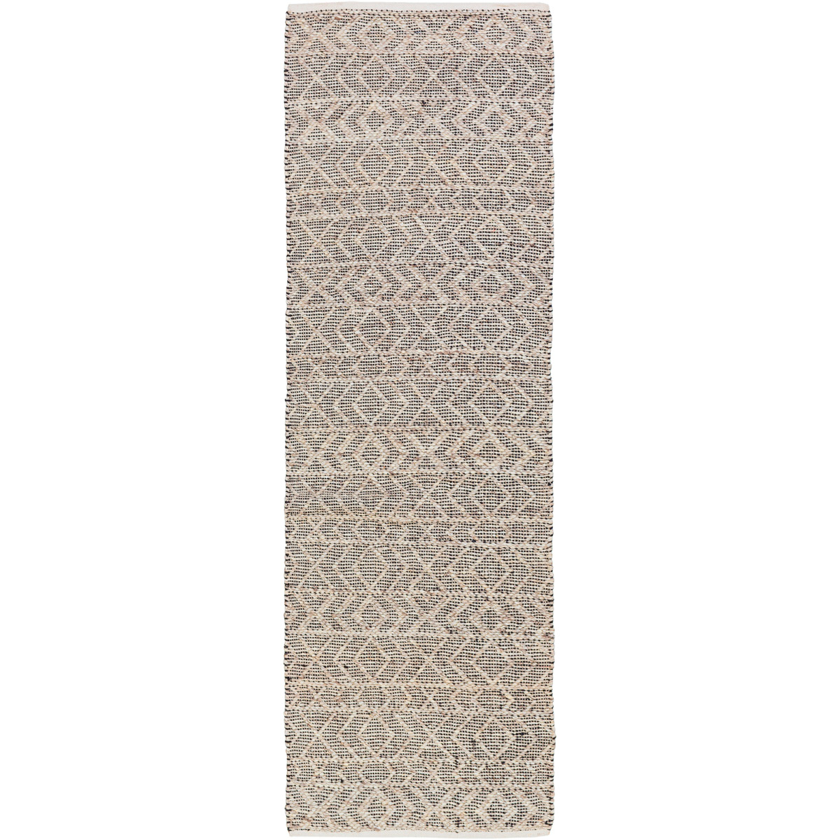 Surya ING2000-268 Ingrid 96 X 30 inch Black Rug in 2.5 x 8, Runner