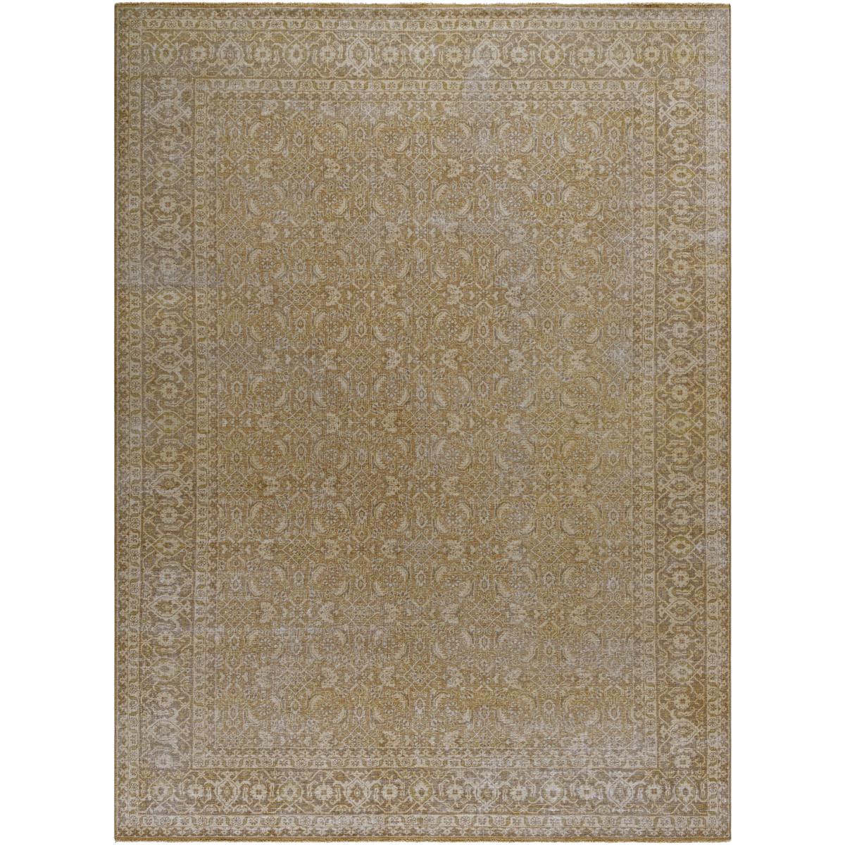 Surya KMN2301-69 Kerman 108 X 72 inch Prairie Dust / Tan Handmade Rug in 6 x 9
