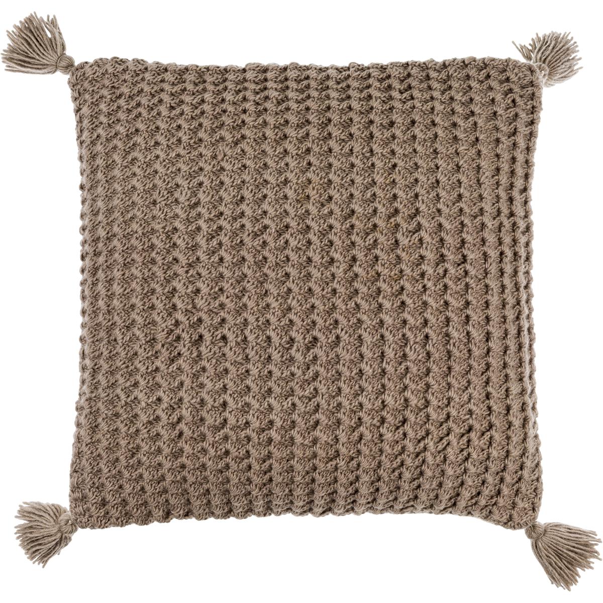 Surya MKO016-2020P Makrome 20 inch Pillow Kit