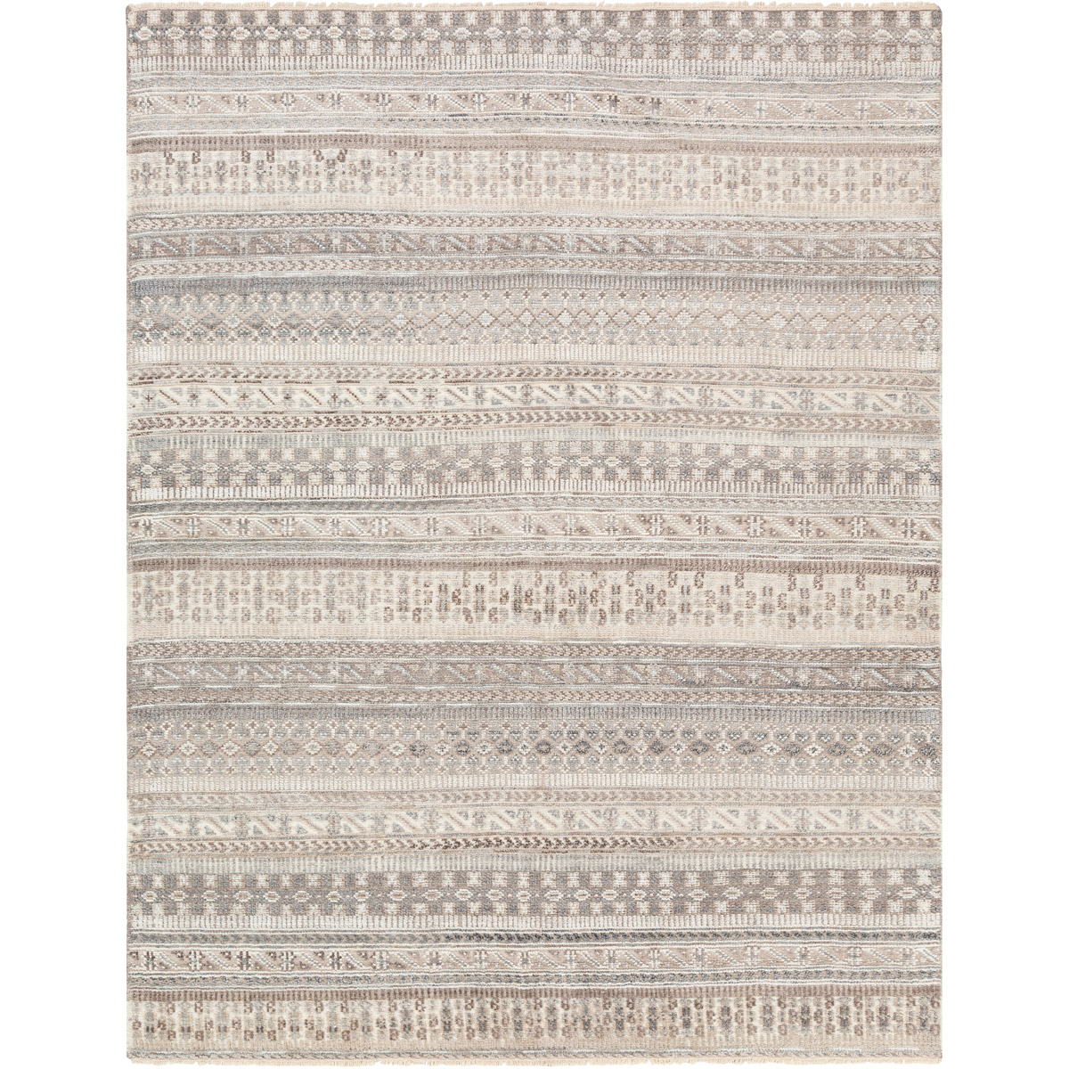 Surya NBI2305-81012 Nobility 144 X 106 inch Medium Brown Rug in 9 X 12, Rectangle