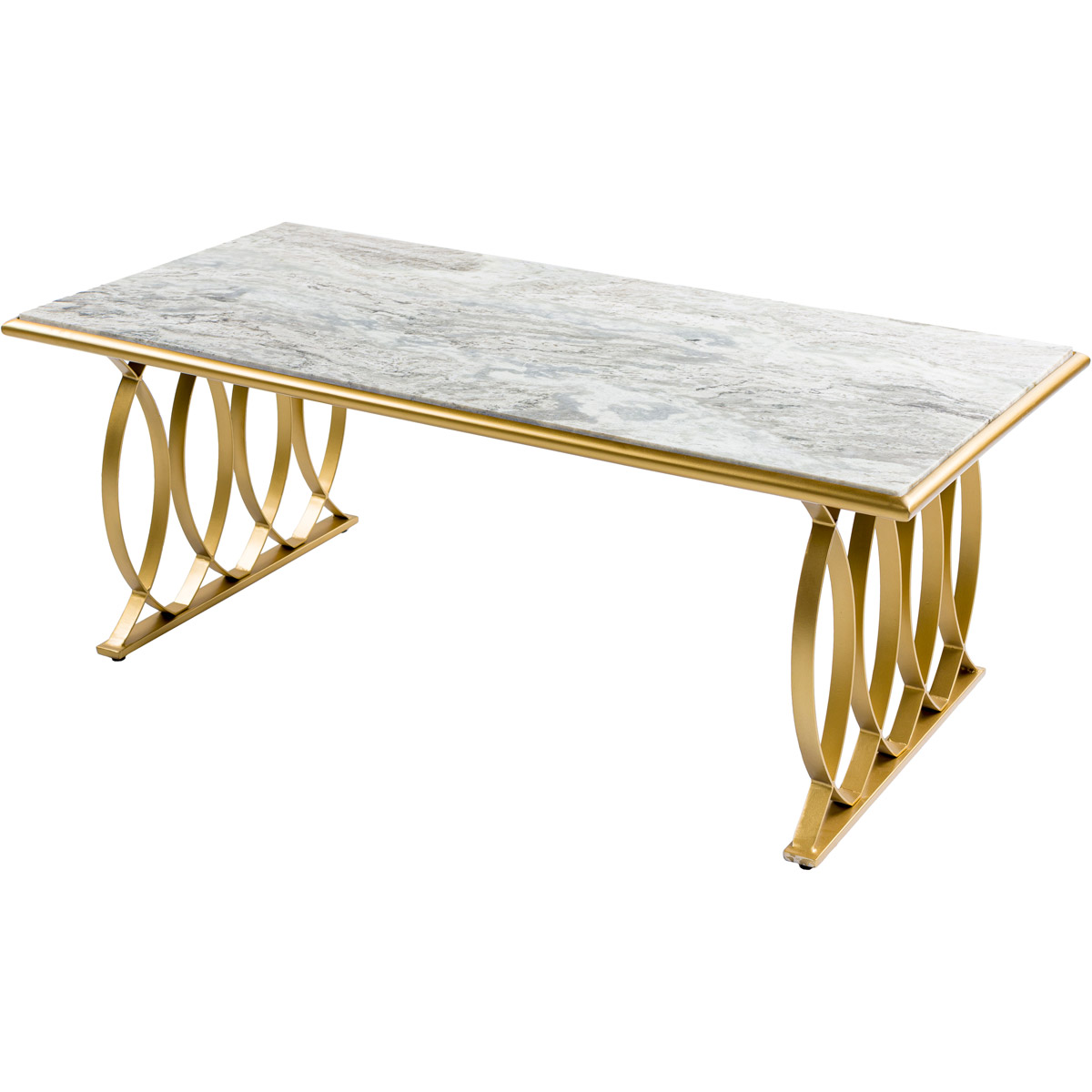 Surya NHA-100 Nishka 47 X 22 inch Coffee Table, Large