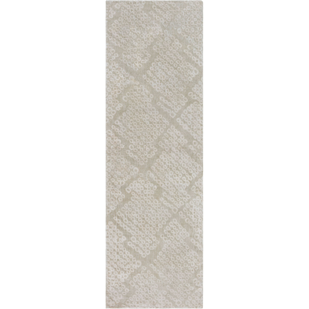 Surya SHB8004-268 Shibori 96 X 30 inch Dark Brown, Beige Rug