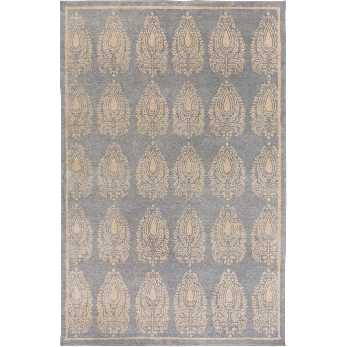 Surya THP1002-23 Thompson 36 X 24 inch Gray and Neutral Area Rug, Wool