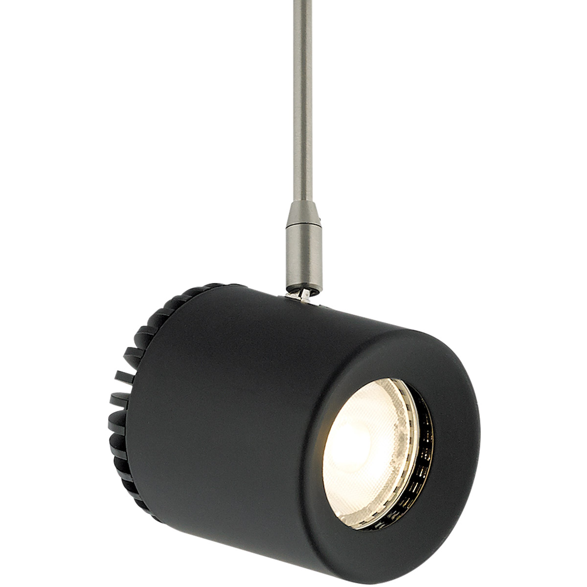 Visual Comfort Modern Collection 700MOBRK9302012B Burk 1 Light Black Low-Voltage Head Ceiling Light