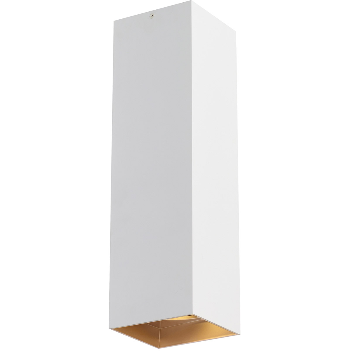 Visual Comfort Modern Collection 700FMEXO1840WG-LED935 Sean Lavin Exo LED 5.2 inch Gold Haze Flush Mount Ceiling Light in 40 Degree, Matte White/Gold