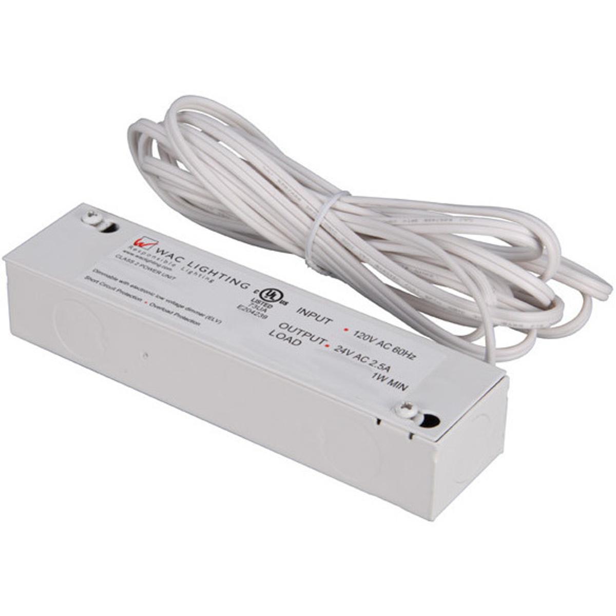 WAC Lighting EN-24100-RB2-S Power Supply Black Transformer