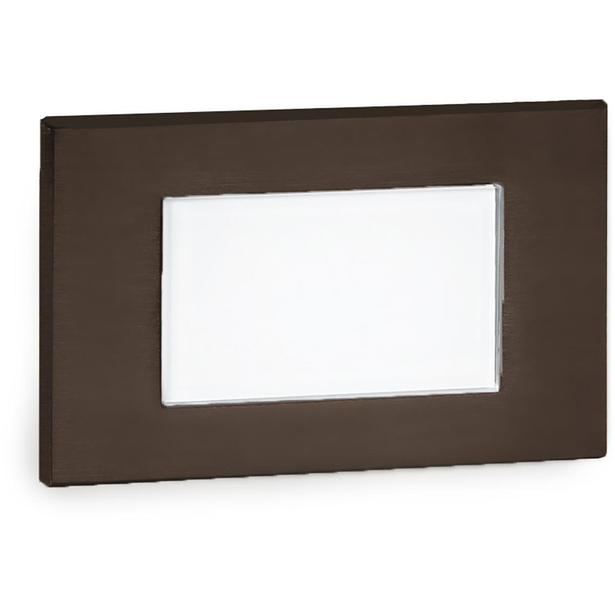 WAC Lighting WL-LED130-C-BZ WAC Landscape 120 3.50 watt Bronze Step and Wall Lighting, WAC Limited