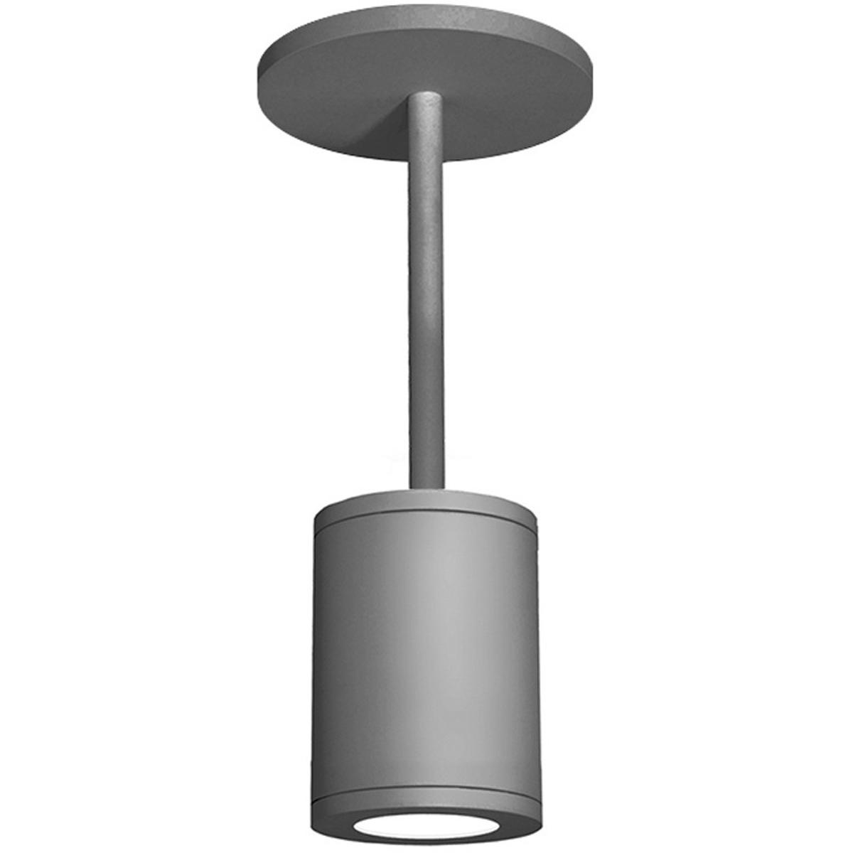 WAC Lighting DS-PD05-F27-GH Tube Arch LED 5 inch Graphite Outdoor Pendant in Flood, 85, 2700K