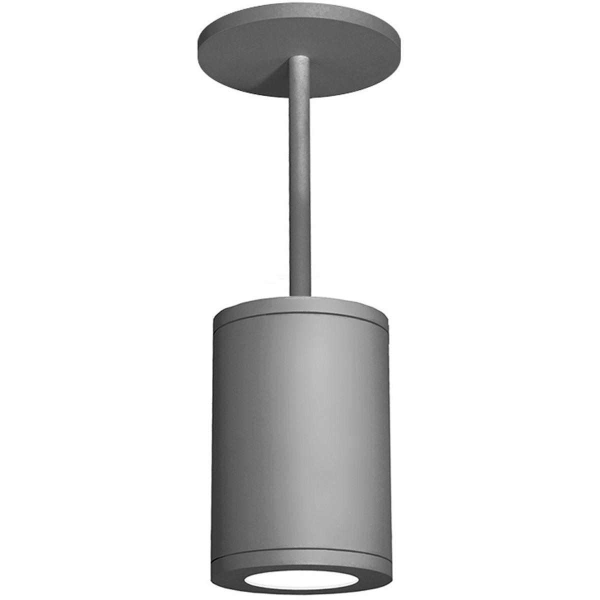 WAC Lighting DS-PD06-F27-GH Tube Arch LED 5 inch Graphite Outdoor Pendant in Flood, 85, 2700K