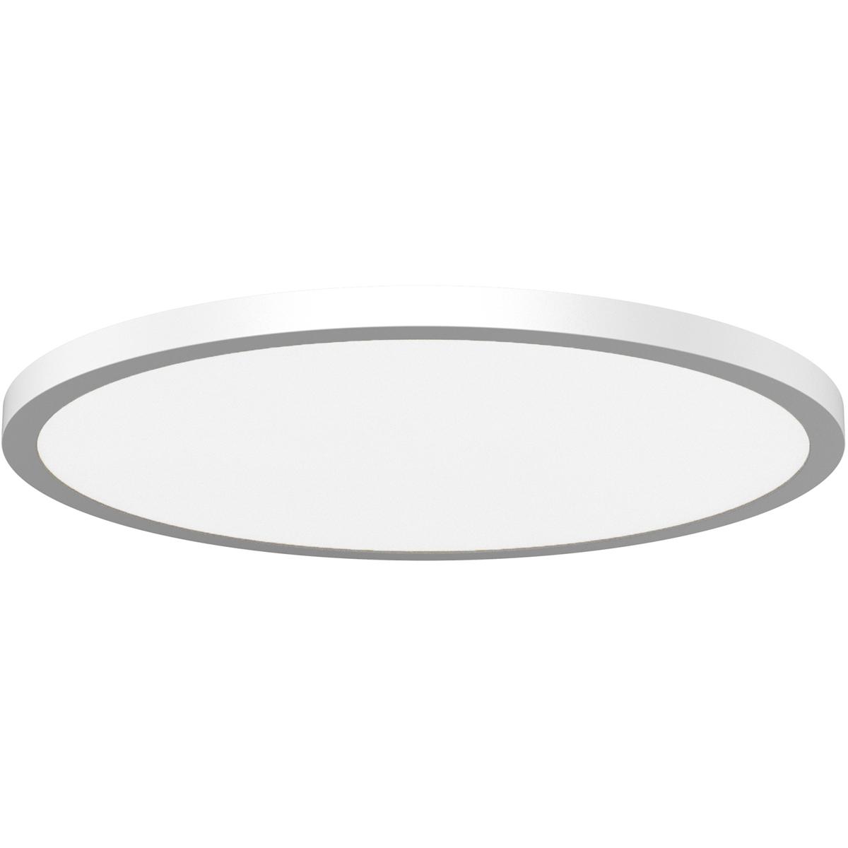 WAC Lighting FM-252124-CS-WT Round LED 24 inch White Flush Mount Ceiling Light, WAC Limited