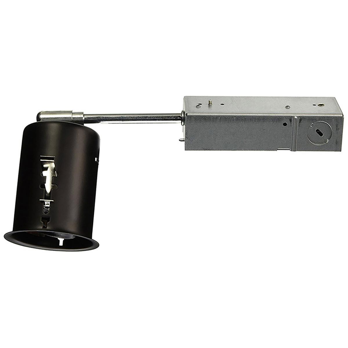WAC Lighting HR-801 WAC GY5.3 Black Recessed Lights, Non-IC Remodel