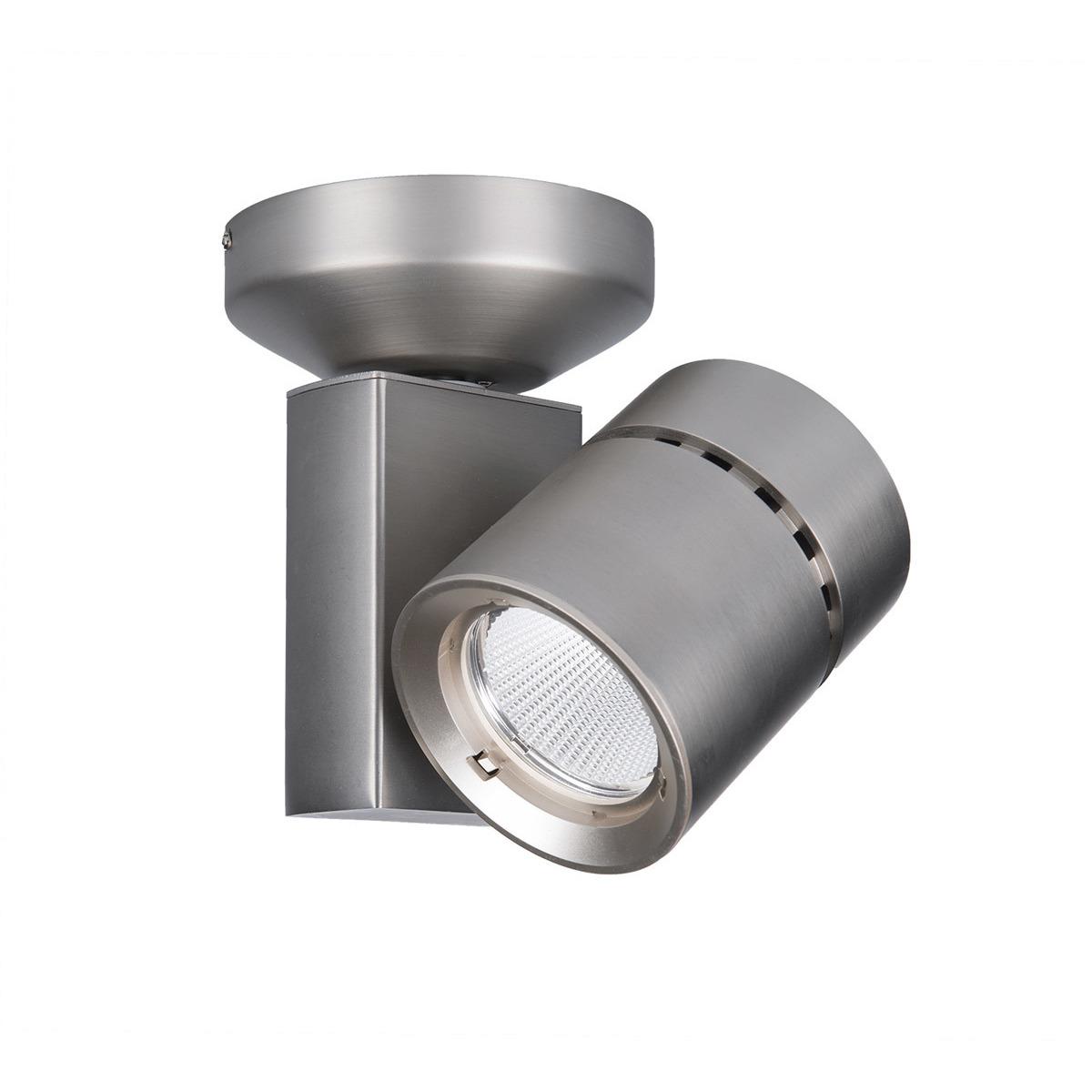 WAC Lighting MO-1023F-930-BN Exterminator II LED 4.5 inch Brushed Nickel Flush Mount Ceiling Light in 90, 3000K