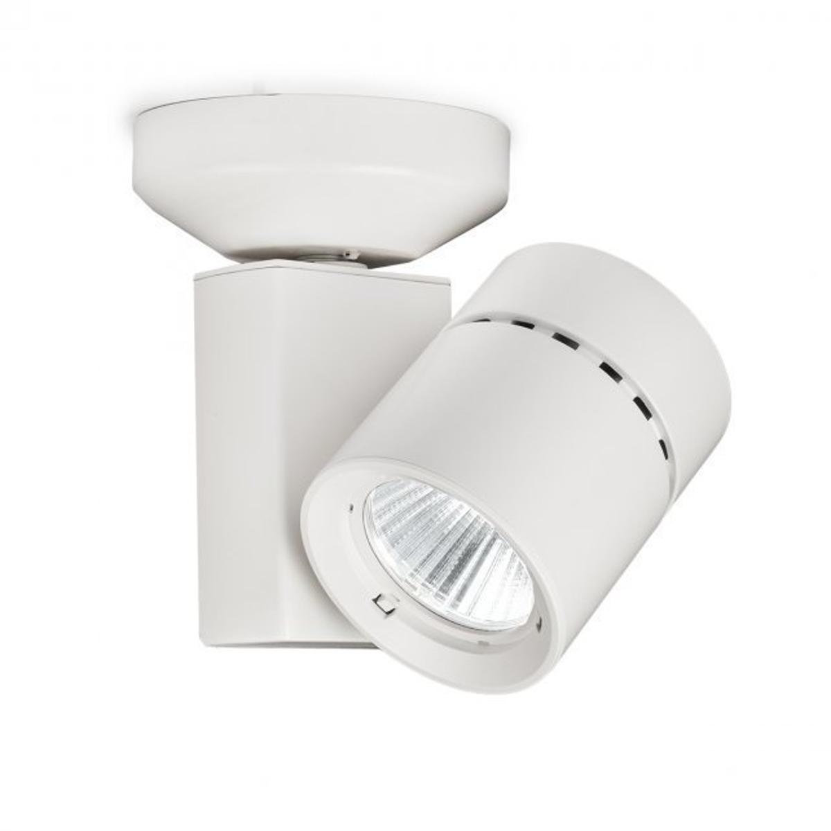 WAC Lighting MO-1035F-840-WT Exterminator II LED 4.5 inch White Flush Mount Ceiling Light in 85, 4000K