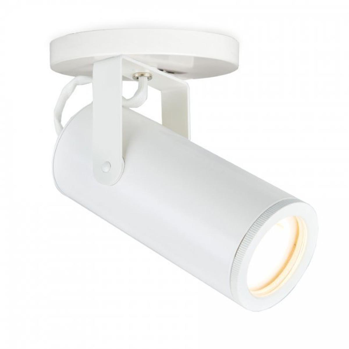 WAC Lighting X36-MO2020927WT Silo White 20 watt LED Spot Light in 2700K