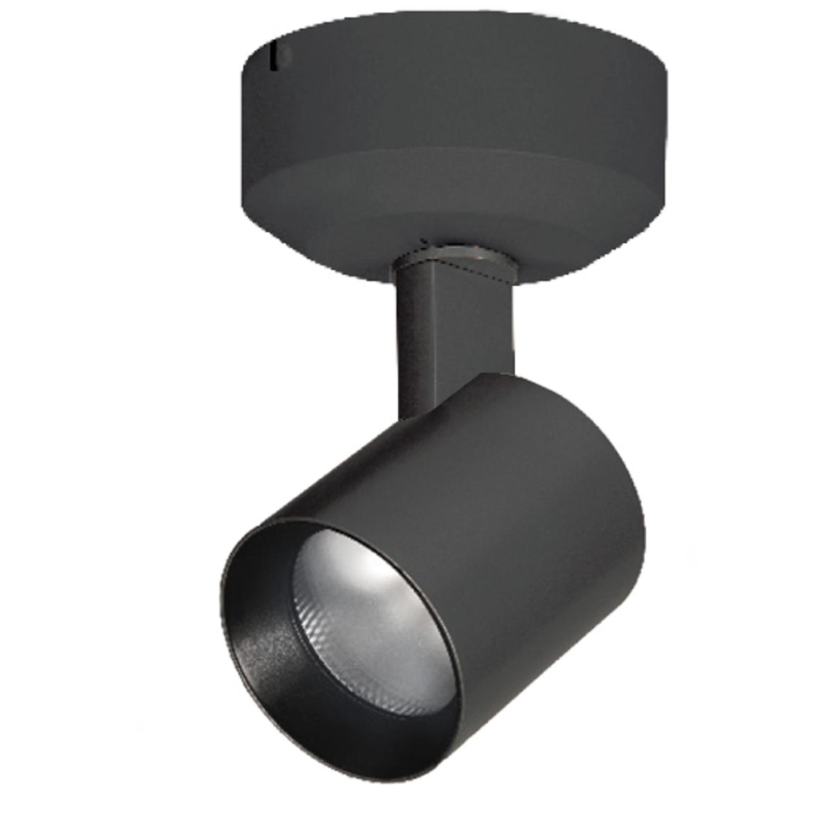 WAC Lighting MO-6010N-827-BK Lucio LED 4.5 inch Black Flush Mount Ceiling Light in 85, 2700K