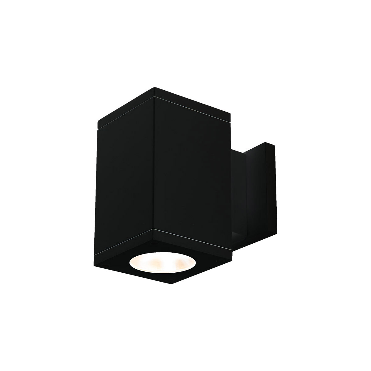 WAC Lighting DC-WD0644-S840S-BZ Cube Arch LED 6 inch Bronze Sconce Wall Light in 4000K, 85, S-16 Degrees, 44, S - Str Up/Down