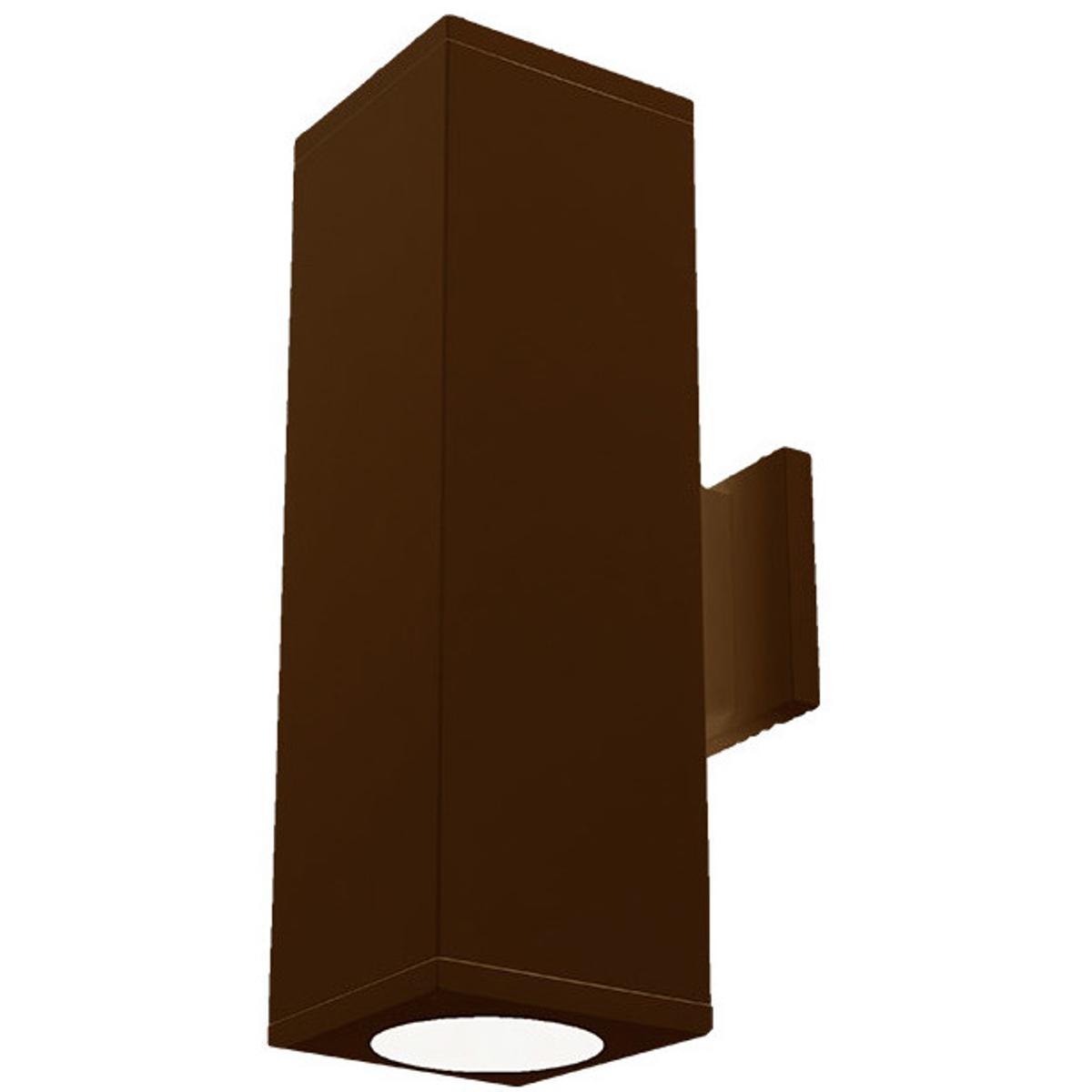 WAC Lighting DC-WE06-N830S-BZ Cube Arch LED 5.5 inch Bronze Sconce Wall Light in Narrow, 85, 3000K, Straight Up/Down