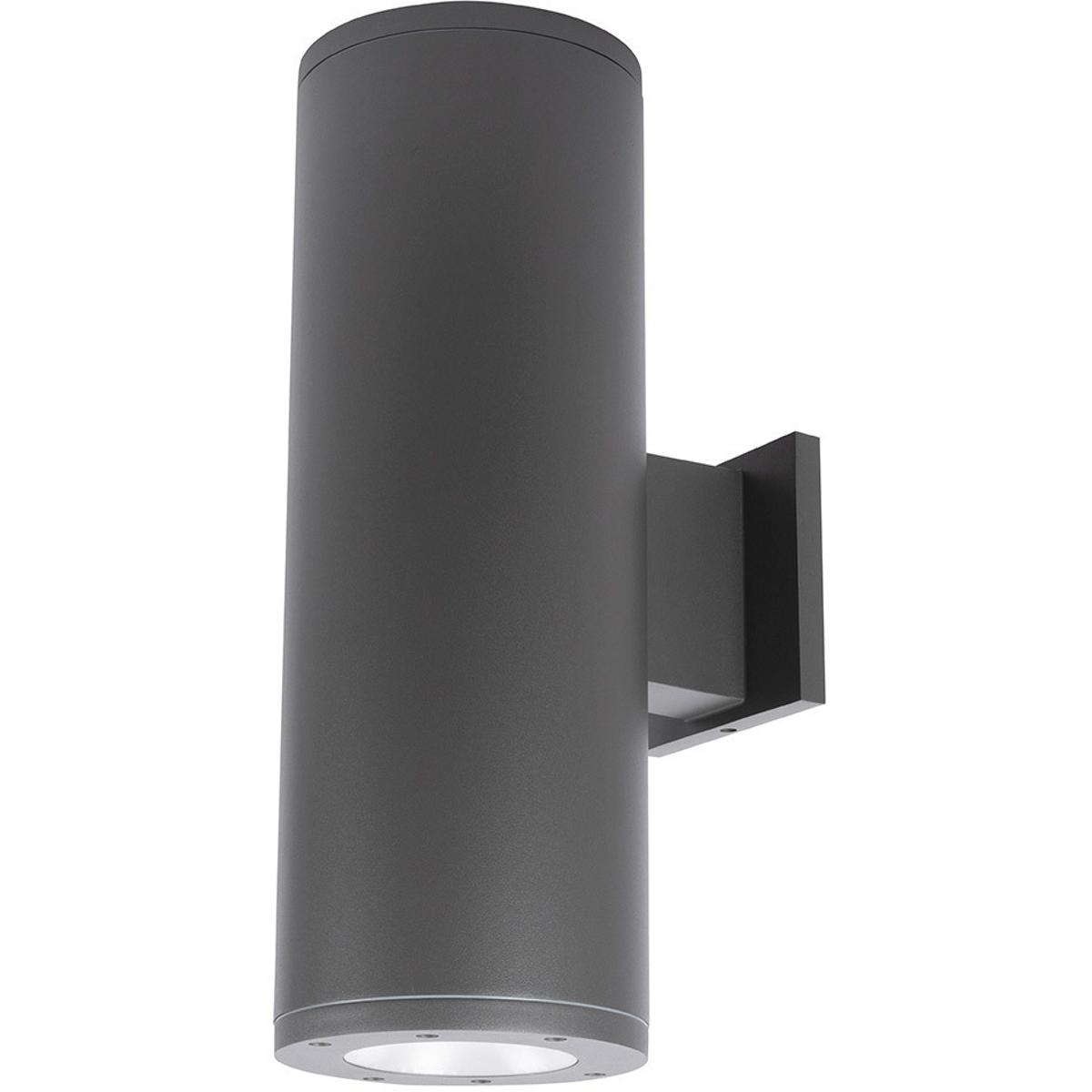 WAC Lighting DS-WD0869-F30A-GH Tube Arch LED 7.88 inch Graphite Sconce Wall Light in 3000K