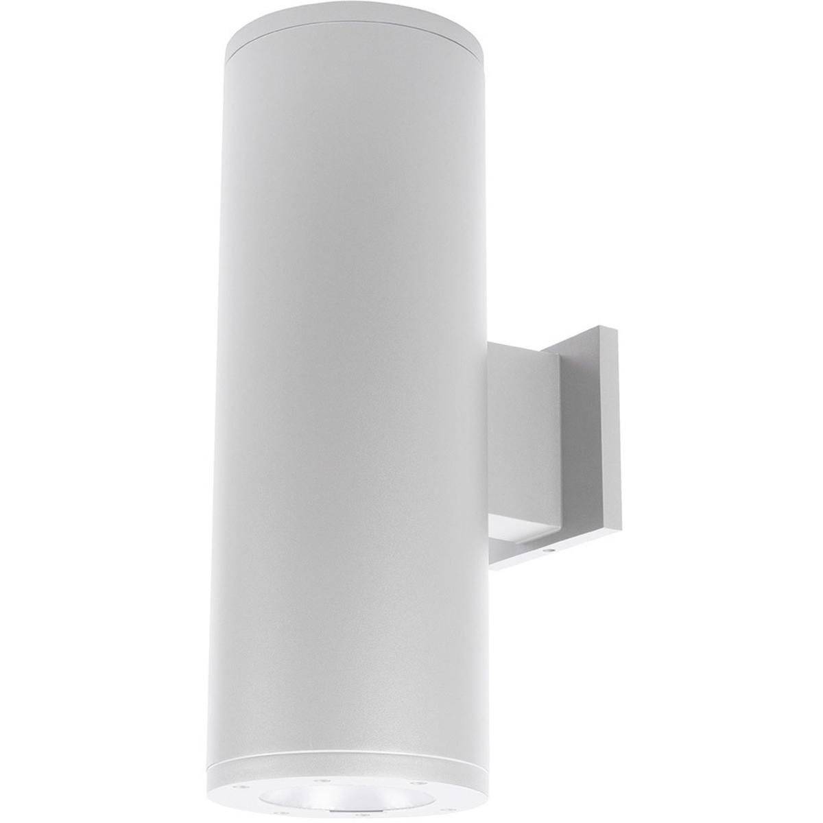 WAC Lighting DS-WE0622-S35S-WT Cube Arch LED 6.25 inch White Sconce Wall Light in Spot, 85, 3500K, Straight Up/Down
