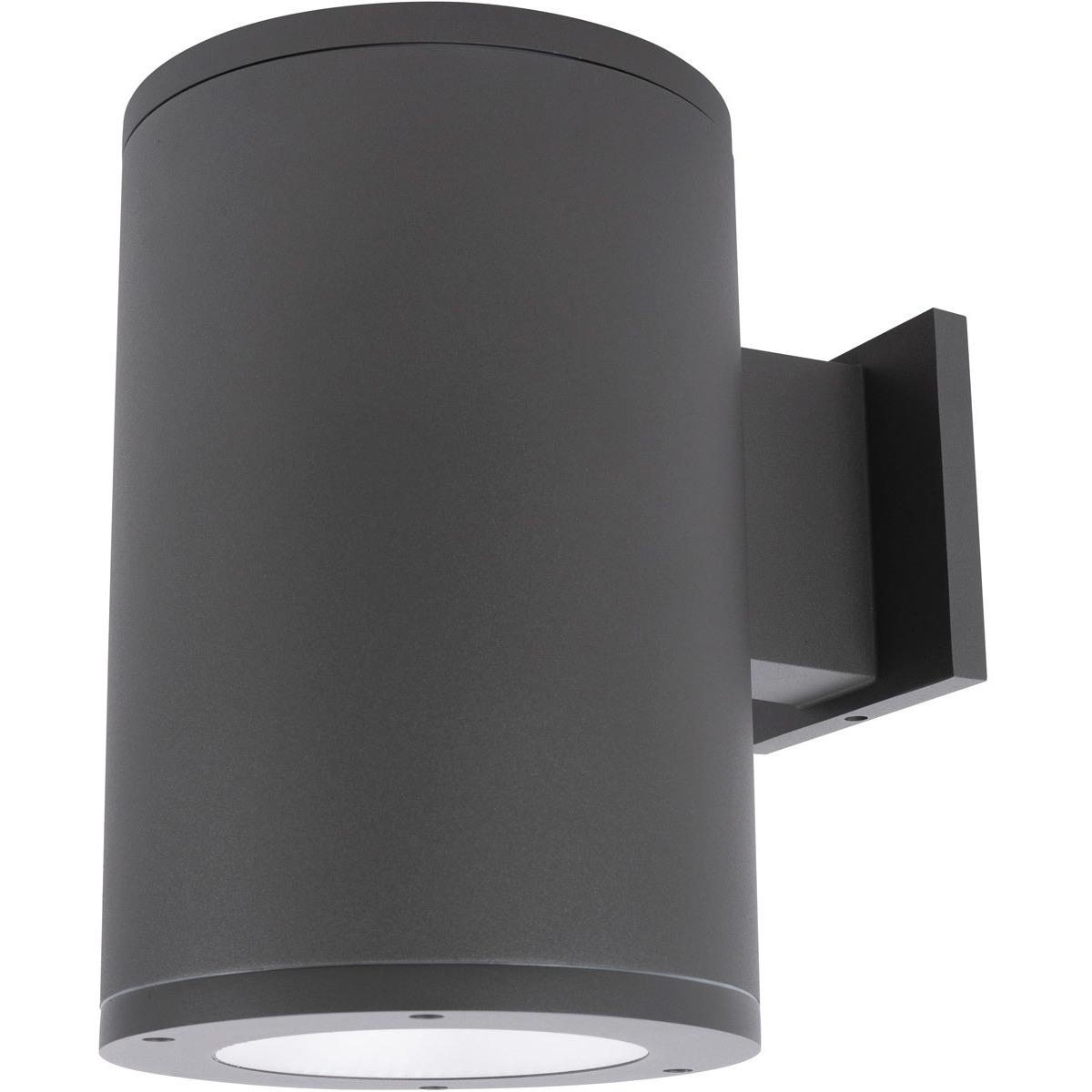 WAC Lighting DS-WS0622-F30S-GH Tube Arch LED 6.25 inch Graphite Sconce Wall Light in Flood, 85, 3000K, Straight Up/Down