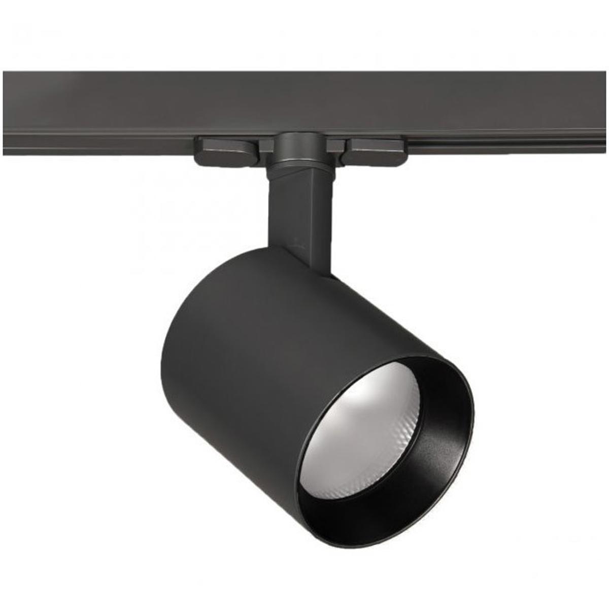 WAC Lighting WTK-6022N-827-BK Lucio 1 Light 120 Black Track Head Ceiling Light in Narrow, 85, 2700K