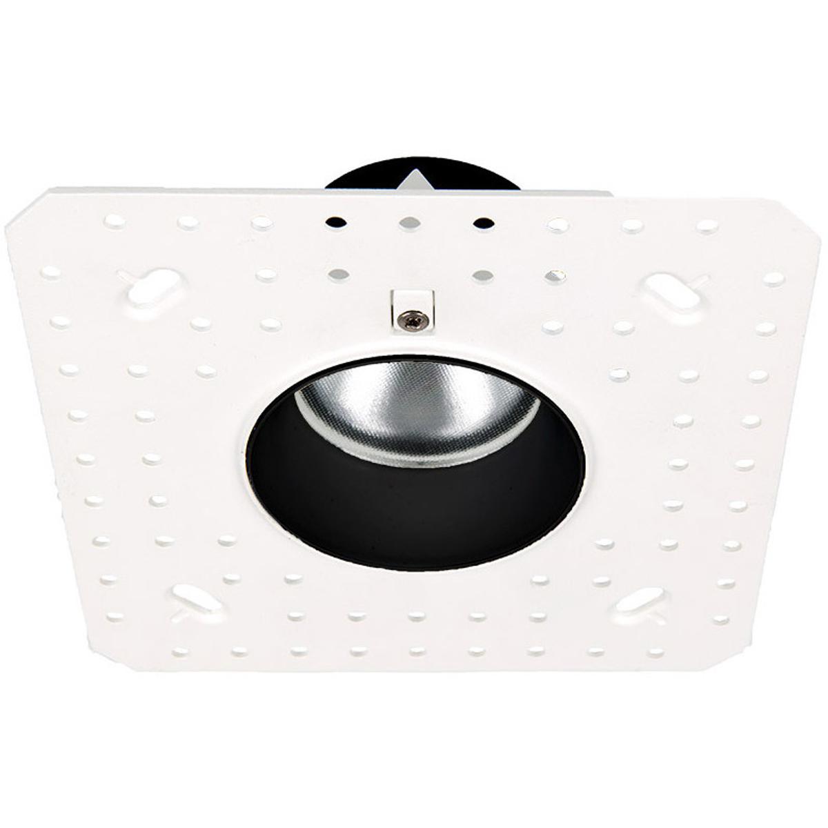 WAC Lighting R2ARDL-W927-BK Aether LED Black Recessed Lighting in Wide, 90, 2700K, Round