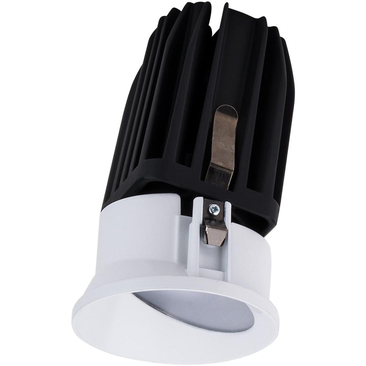 WAC Lighting R2FRWL-930-WT FQ Integrated LED White Recessed Trim in 3000K, 2" LED