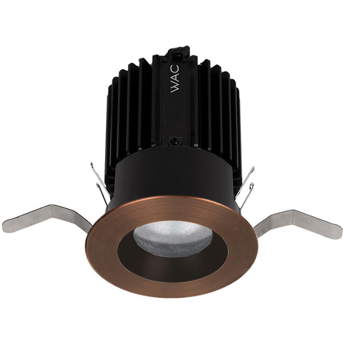 WAC Lighting R2RD1T-N830-CB Volta LED Copper Bronze Recessed Lighting in Narrow, 85, 3000K, Round