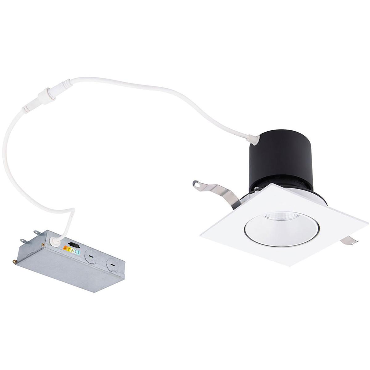 WAC Lighting R3HSAR-F9CS-WT Patriot LED White Complete Kit Recessed Lighting