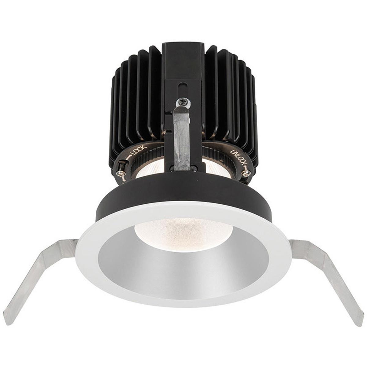 WAC Lighting R4RD1T-F835-HZWT Volta LED Haze/White Recessed Lighting in Flood, 85, 3500K