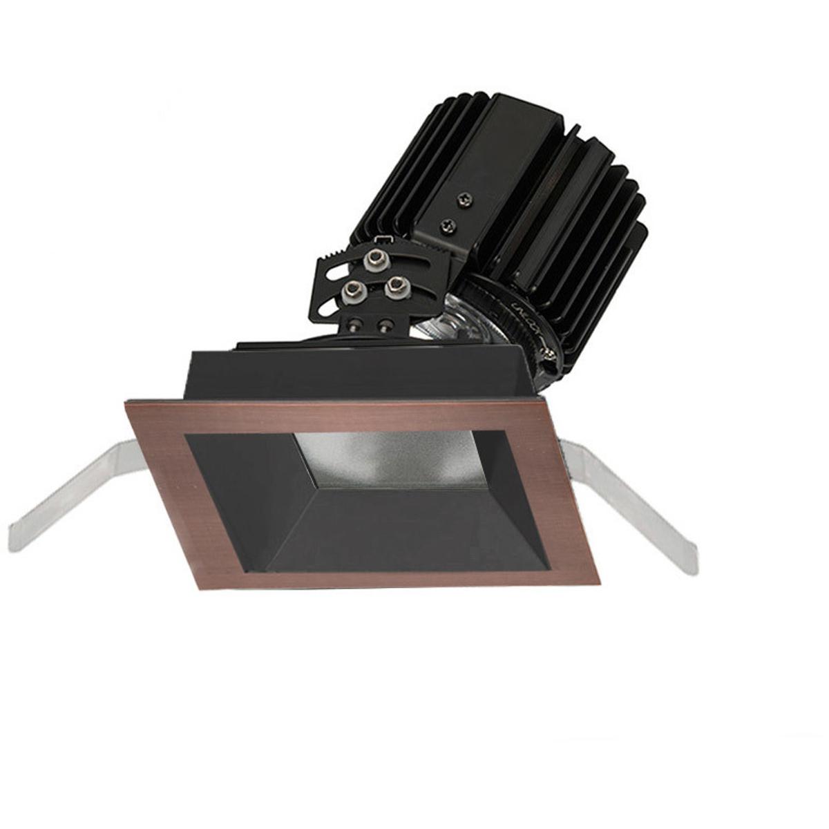 WAC Lighting R4SAT-F840-CB Volta LED Copper Bronze Recessed Lighting in Flood, 85, 4000K