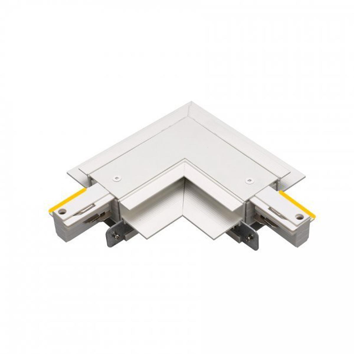 WAC Lighting WHRLC-RTL-PT Recessed L Connecter 277 Platinum Track Accessory Ceiling Light