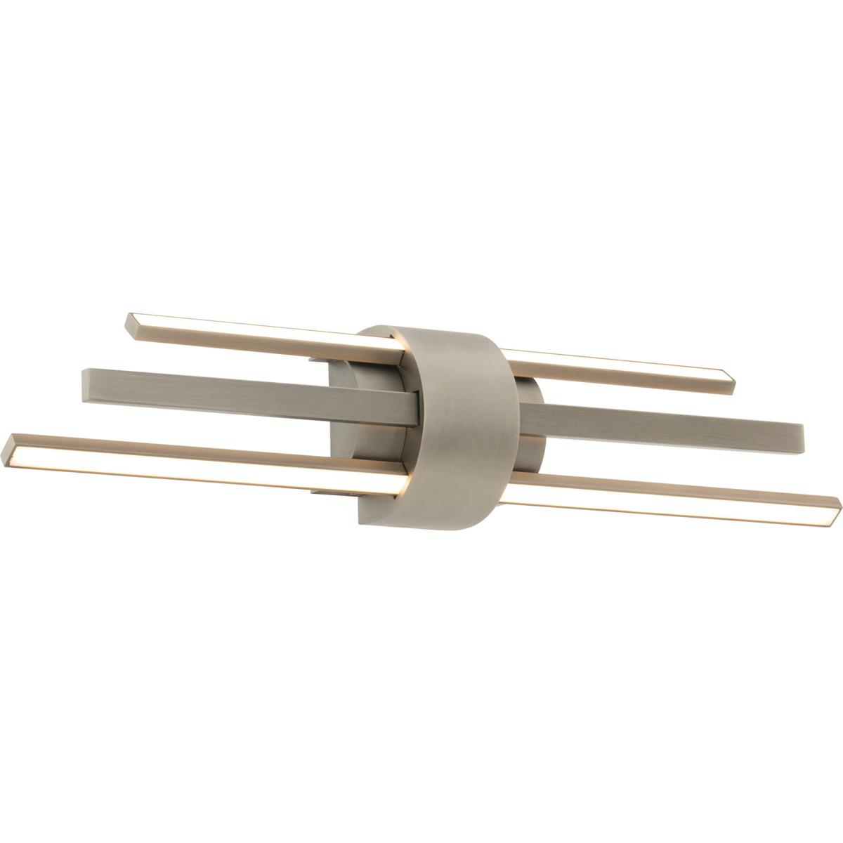 WAC Lighting WS-15422-BN Melody LED 22 inch Brushed Nickel Bath Vanity & Wall Light, dweLED