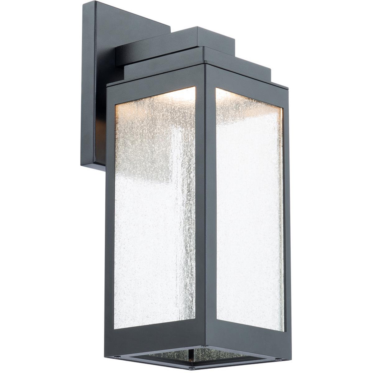 WAC Lighting WS-W17214-BK Amherst LED 14 inch Black Outdoor Wall Light, dweLED