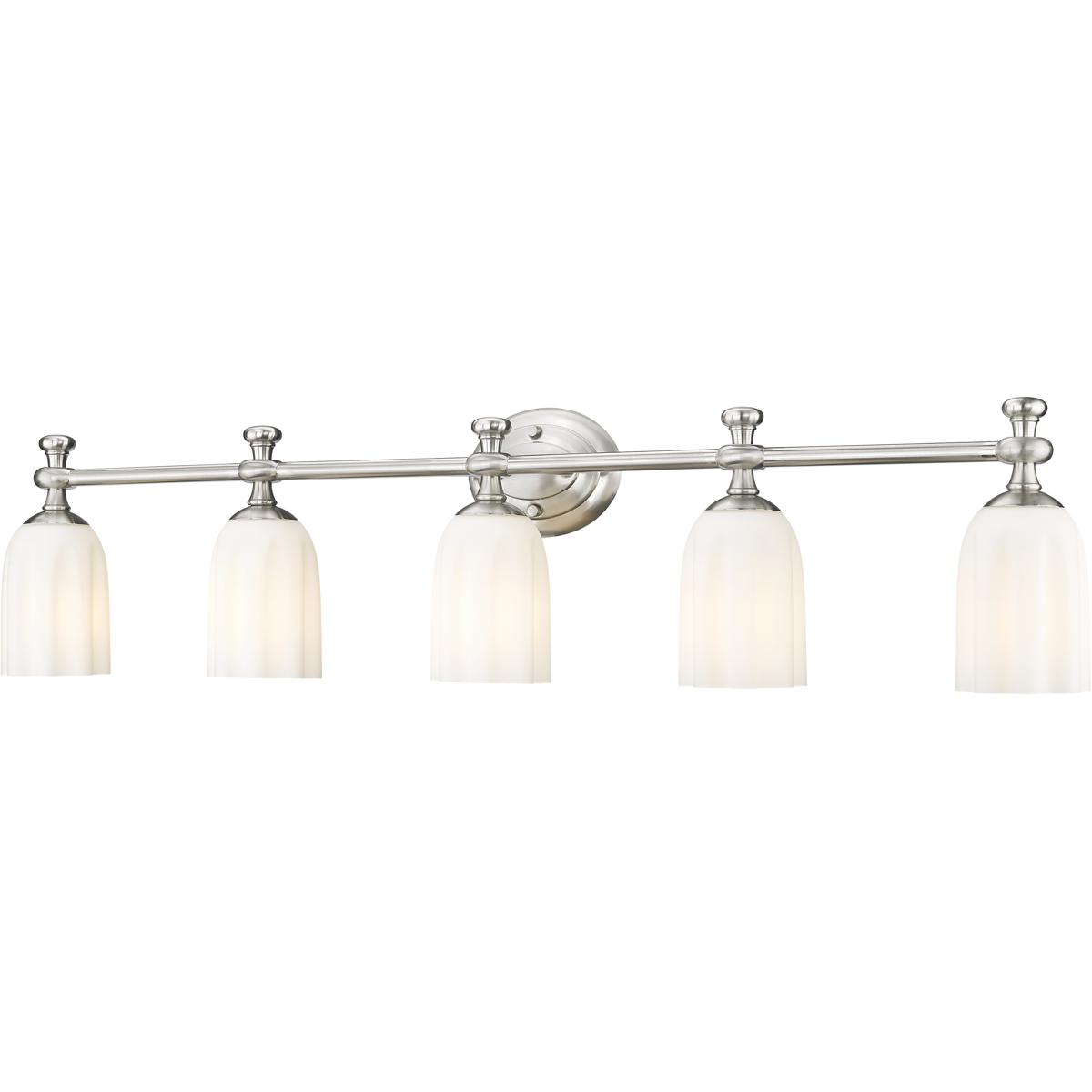 Z-Lite 1102-5V-BN Orion 5 Light 40.25 inch Brushed Nickel Bath Vanity Light Wall Light