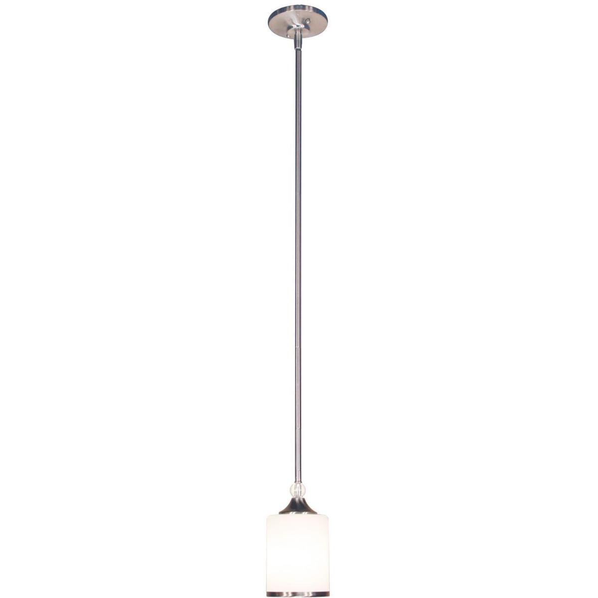 Z-Lite 308MP-BN Cosmopolitan 1 Light 4.5 inch Brushed Nickel Pendant Ceiling Light