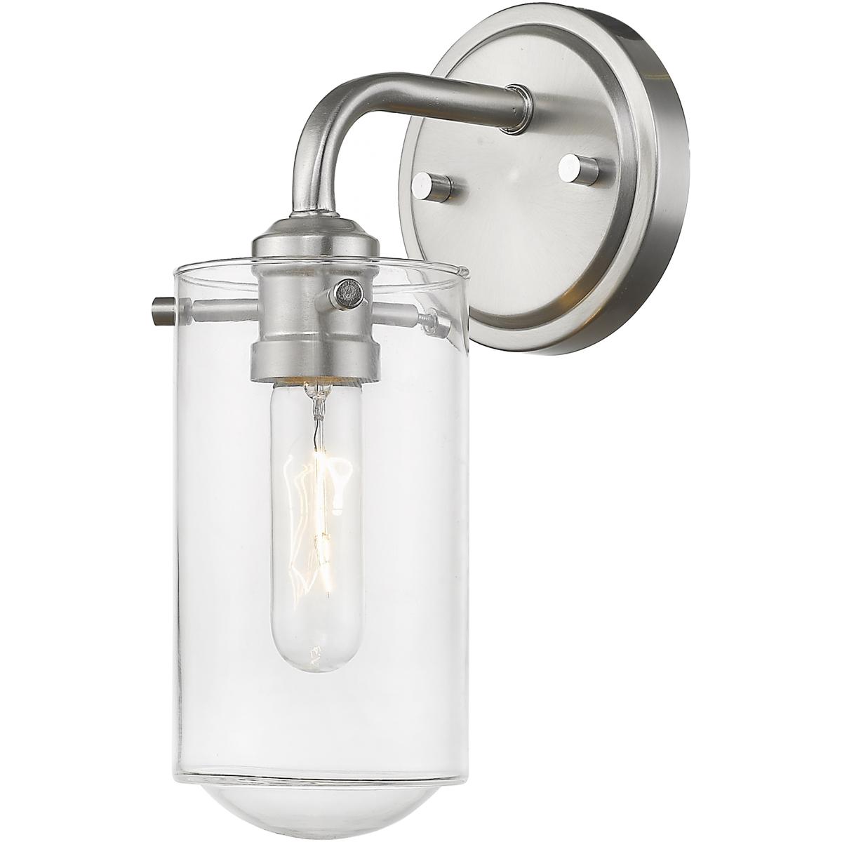 Z-Lite 471-1S-BN Delaney 1 Light 5 inch Brushed Nickel Wall Sconce Wall Light