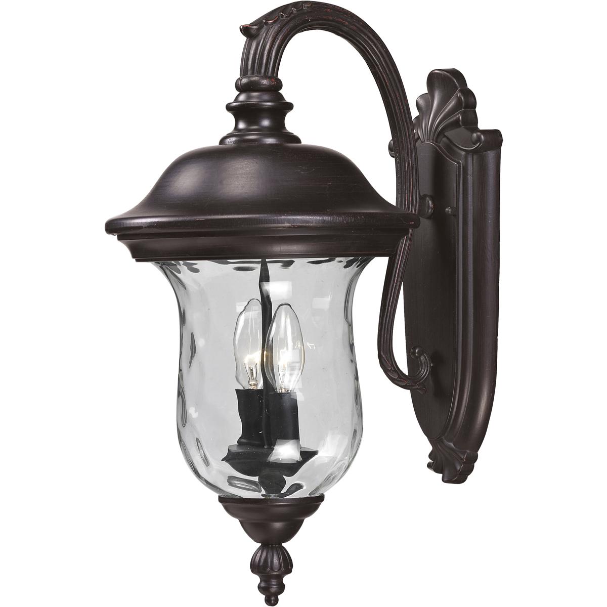 Z-Lite 534M-RBRZ Armstrong 2 Light 19.5 inch Bronze Outdoor Wall Light