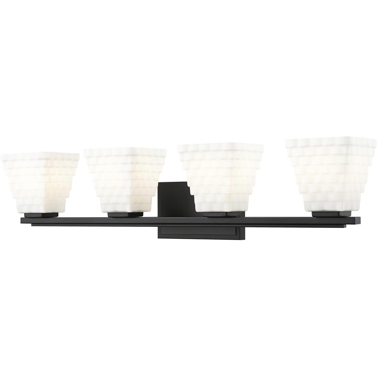 Z-Lite 7514-4V-MB Annalise 4 Light 32 inch Matte Black Vanity Wall Light