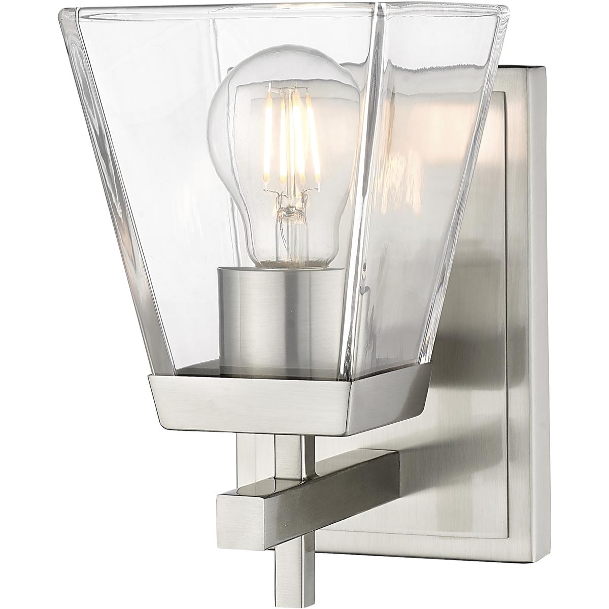 Z-Lite 819-1S-BN Lauren 1 Light 5 inch Brushed Nickel Wall Sconce Wall Light