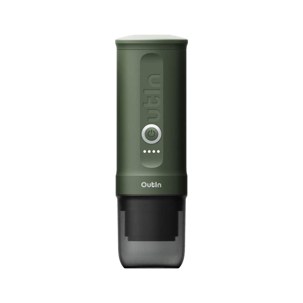 OutIn Nano Portable Electric Espresso Machine (Forest Green)