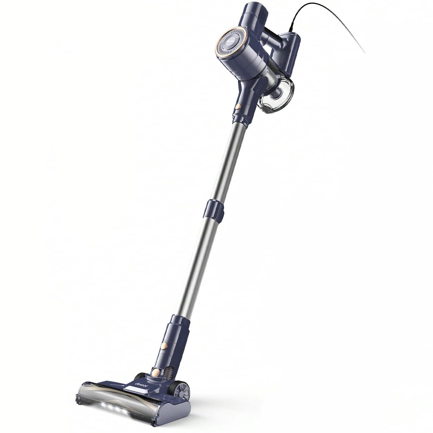 I8 Corded Vacuum Cleaner, Free-Stand 6 in 1 Powerful Lightweight Vacuum, 600W 23KPa Stick Vacuum, for home, floor
