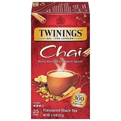 Chai Tea Bags, 25/Box