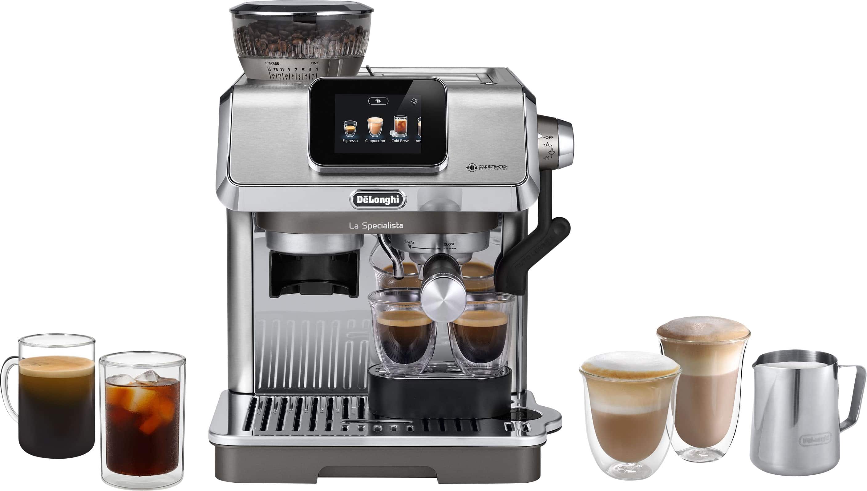 La Specialista Touch Espresso Machine with Cold Brew & Automatic Frothing
