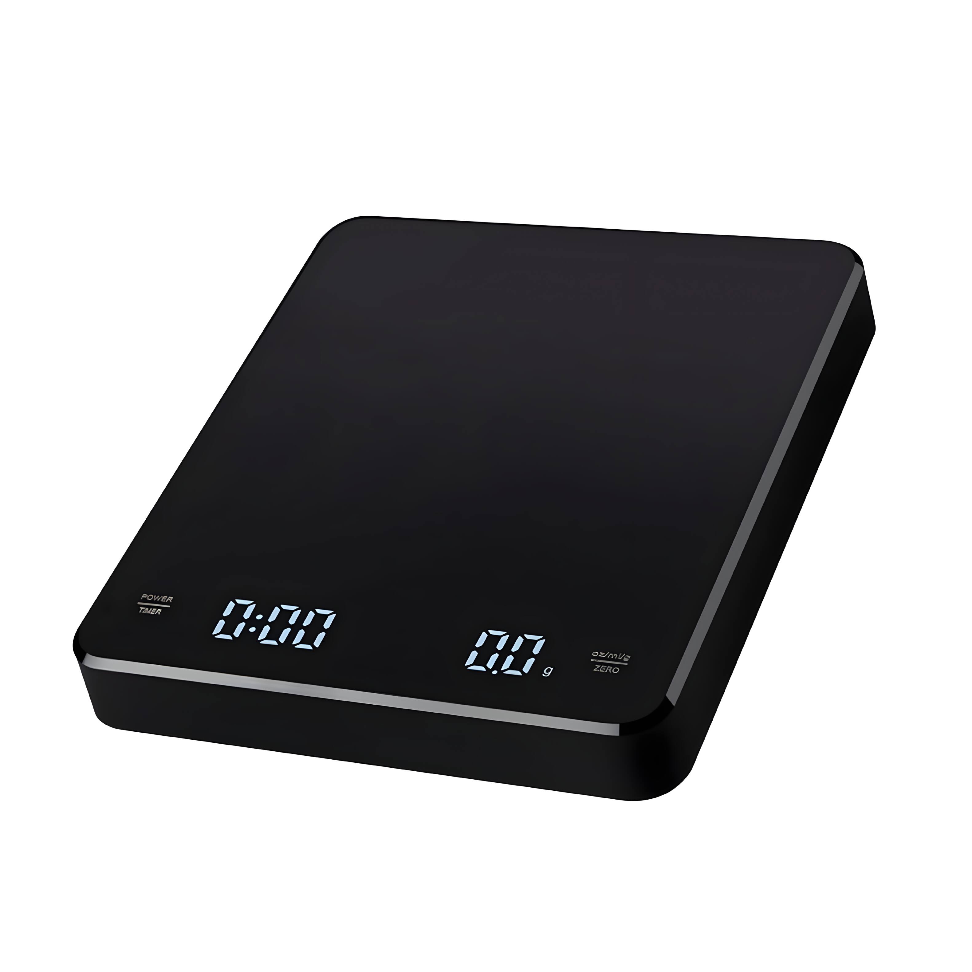 Coffee Scale, 0.1g/3kg High Precision, with Timer & Tare, for Pour Over & Kitchen Use