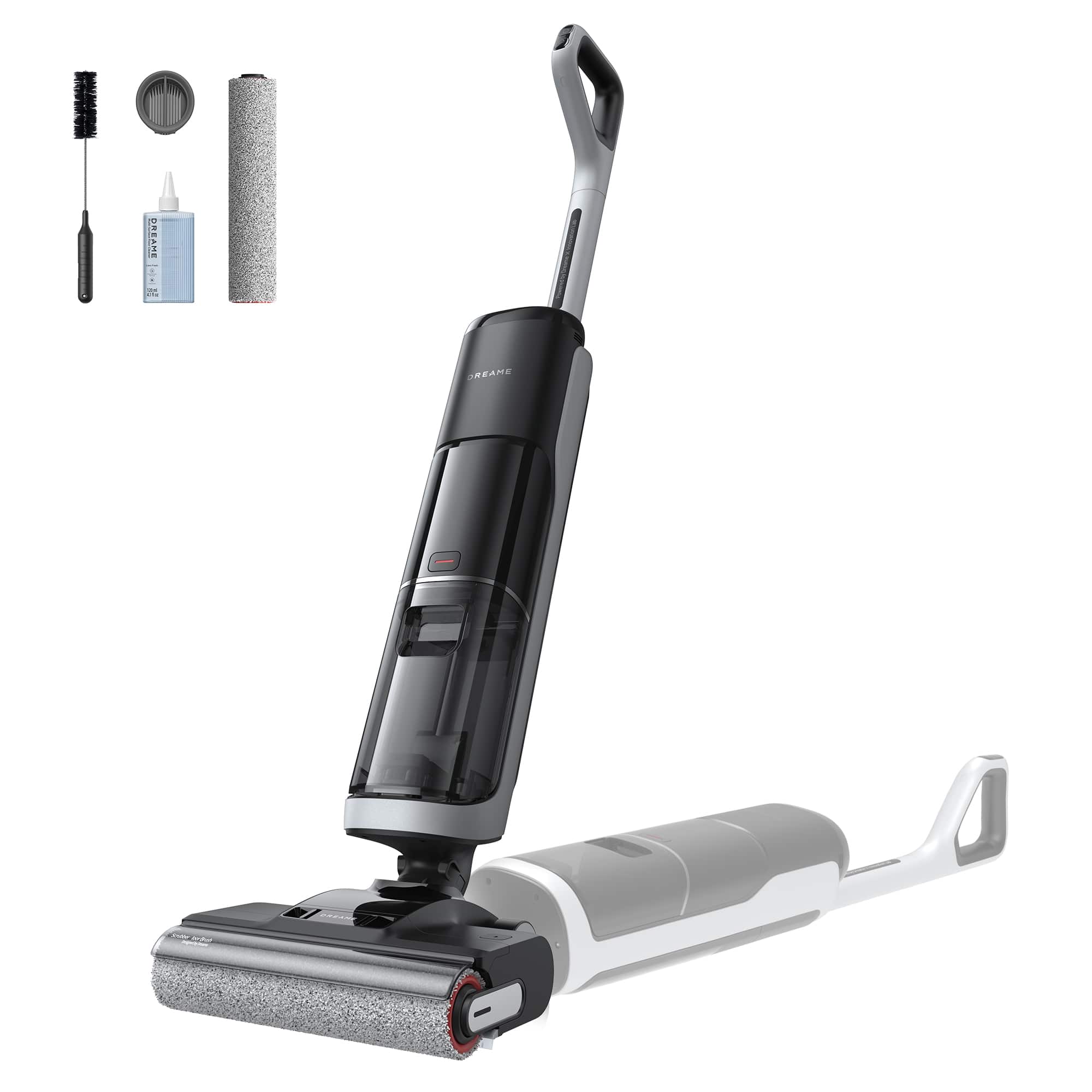 H14 Cordless Vacuum Mop, 180° Lie-Flat Wet Dry Vacuum cleaner, 140°F Brush Washing, Fast Hot Air Drying in 5Mins