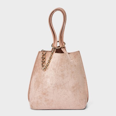 Gathered Pochette Handbag - A New Day™ Light Brown
